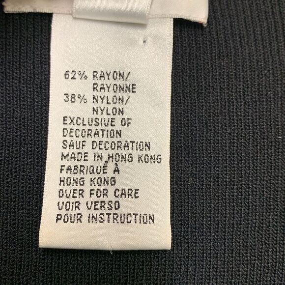 NWOT Talbots Embroidered Floral Button Down‎ Cardigan 3/4 Sleeve Sweater - Picture 4 of 8